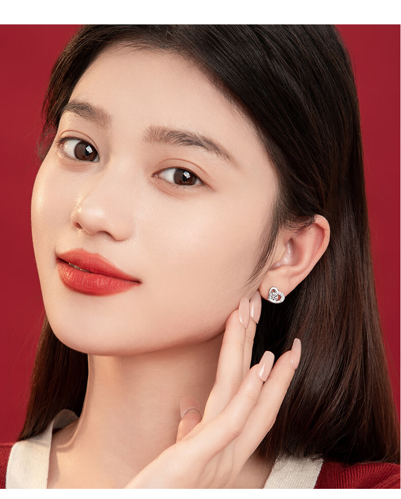 MOLADY Weekly Silver Stud Earrings for Women, Rose Gift Box Set Jewelry, Anniversary Birthday Gift for Girlfriend Or Wife 9