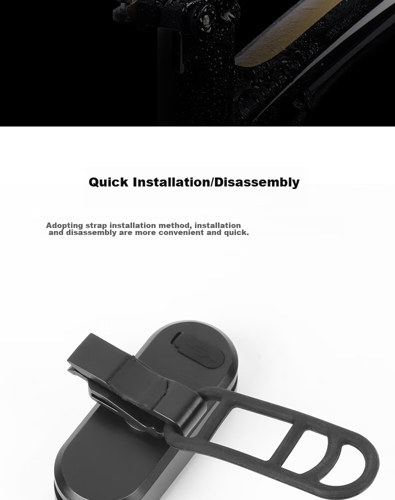 WestBiking Bicycle Light, High Brightness Night Rear Warning Tail Light, Mountain Bike Rechargeable Strong Light Night Riding Light, Strobe Light 9
