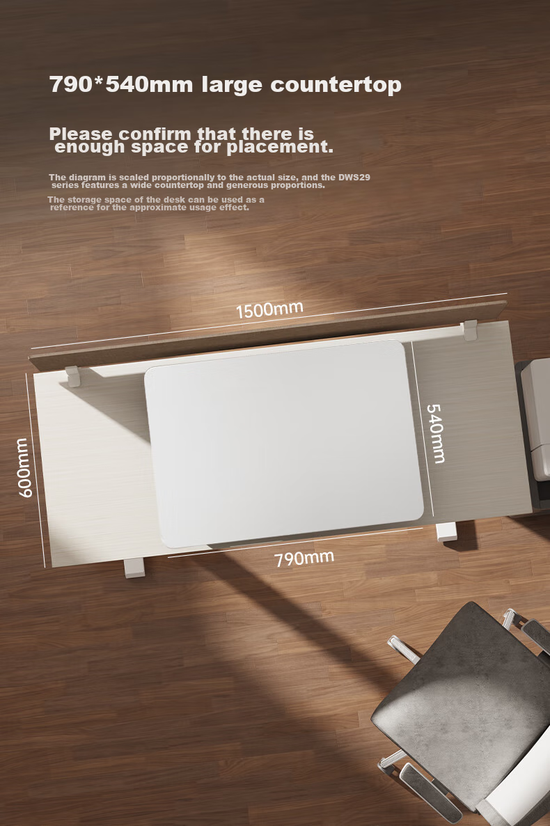 Brateck North Arc Height Adjustable Desk, Standing Office Work Riser Table, Standing Computer Height Adjustable Stand D200 3