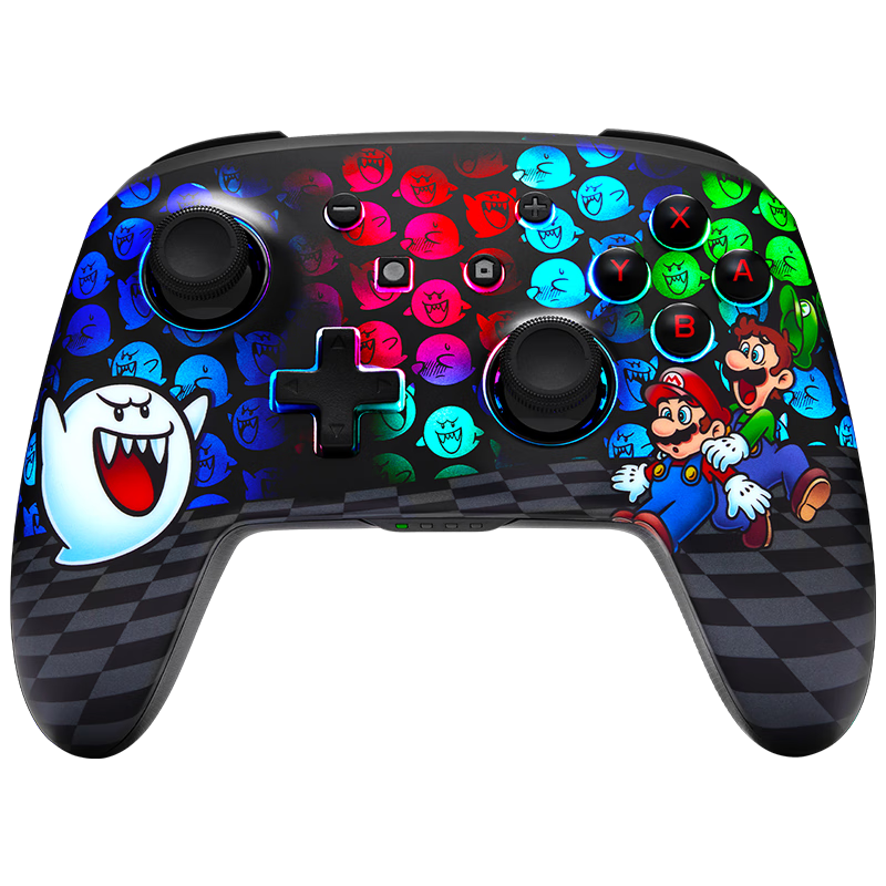 PowerA Officially Licensed Nintendo Switch Controller Switch2 Controller NS2 Bluetooth Motion Sensor Zelda Mario RGB Lighting Luigi's Mansion Controller