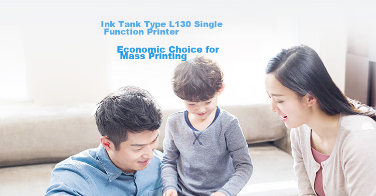Epson Ink Tank Color Inkjet A4 Home Compact Original Continuous Ink Supply Photo Printer L130 Black 2
