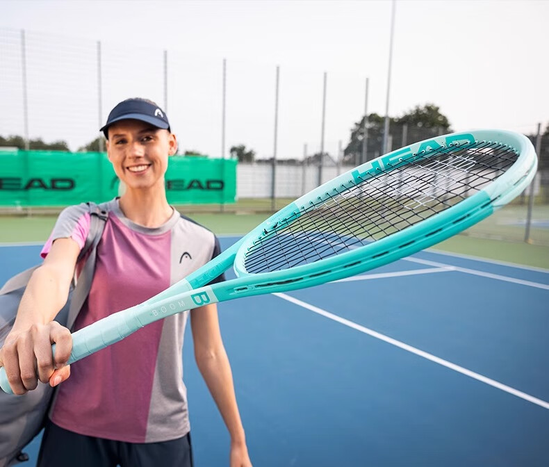 HEAD BOOM 2024 New High-Performance Full Carbon Tennis Racket for Men and Women Professional Tennis Racquet 3