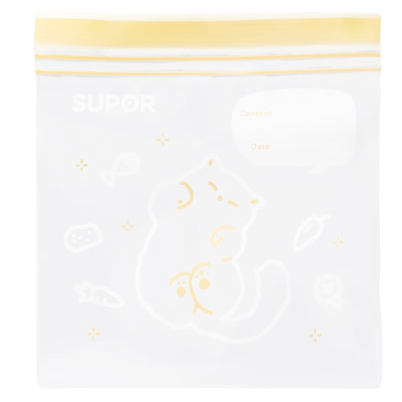 SUPOR Baby Food Sealing Bags Fresh-Keeping Portable Food Storage Bags KGF12CD10