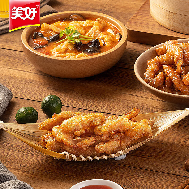 美好 鸡肉小酥肉2斤原味1kg 火锅食材油炸小吃半成品菜 空气炸锅食材