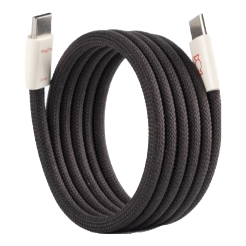CANDYSIGN Candy Factory MagTie Hard Candy, Fully Magnetic Adhesive Strip, 60W USB-C to Apple IPhone 17/16 Charging Cable, Data Cable, 3A Fast Charging Type-C IPad