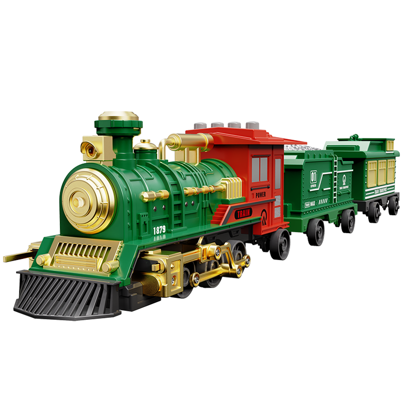 BAOLE STAR TOYS Children's Train Toy for Boys And Girls Aged 3-6, Early Education Educational Car High-Speed Rail Model Birthday Gift