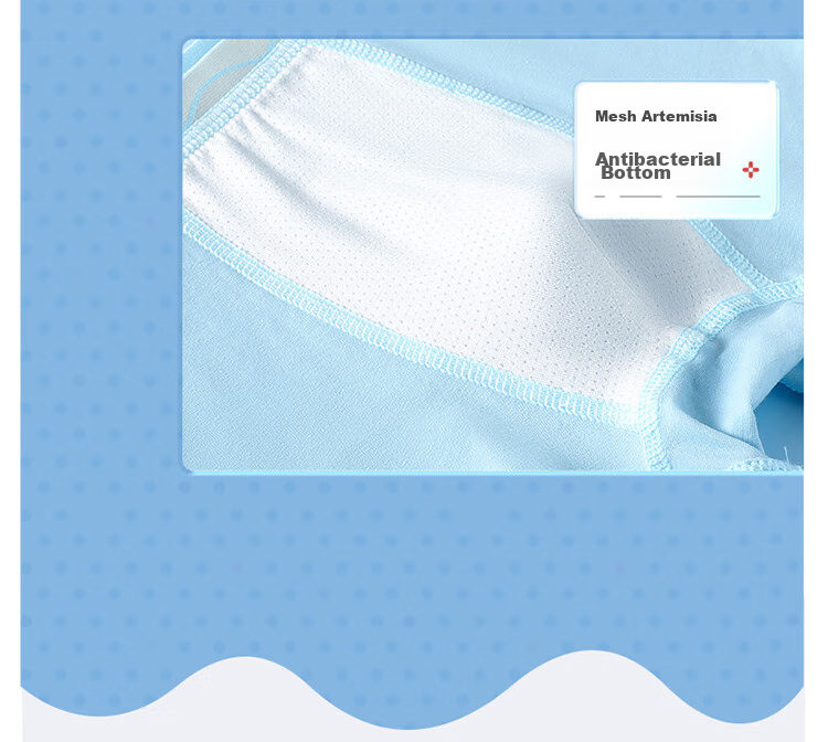 Bingxuemumian Boys' Cotton Boxer Briefs, 7A Grade Antibacterial, for School-Age Children And Teenagers in Puberty 10