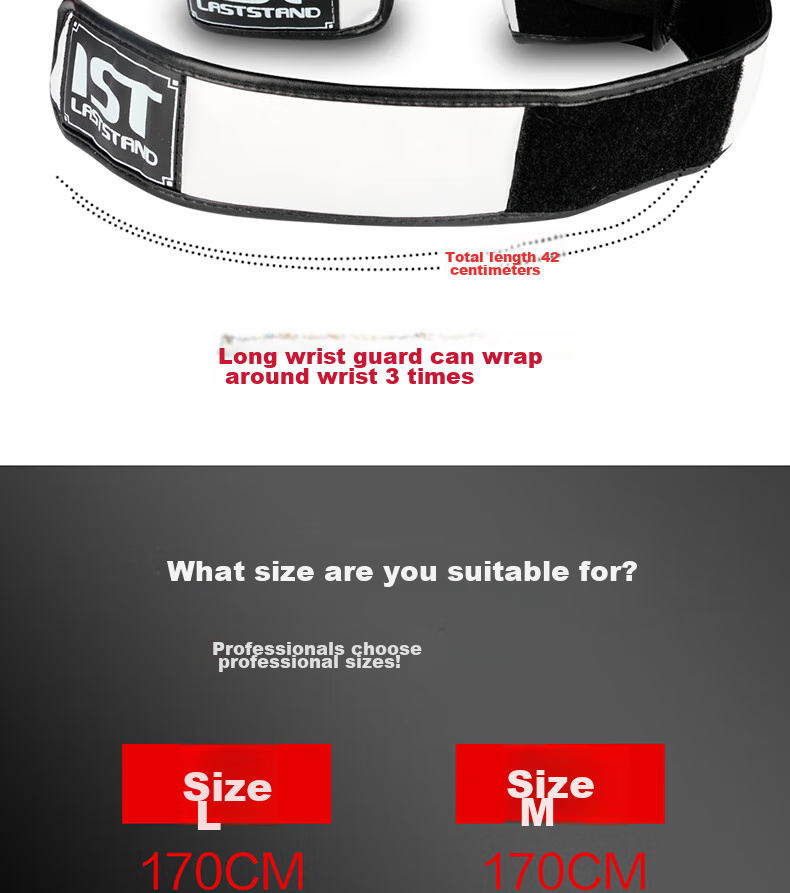 LASTSTAND Fingerless Boxing Gloves, Sanda UFC Gloves, Training MMA Boxing Gloves, Black And White, Size L 6