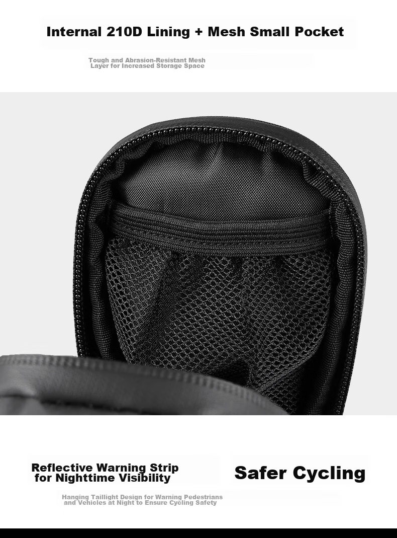 INBIKE Waterproof Bicycle Seat Cover, Tail Bag, Cushion, Mountain Bike, Road Bike, Cycling Bag, Bicycle Saddle Tail Pocket Equipment 6