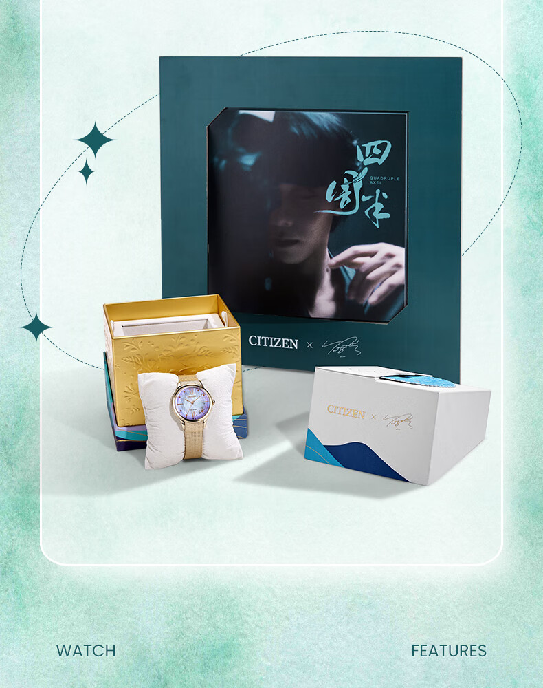 CITIZEN Signature Limited Edition Wristwatch [Four Seasons] Eco-Drive Steel Strap Watch for Women, Gift for Girlfriend EM0817-85Y 14