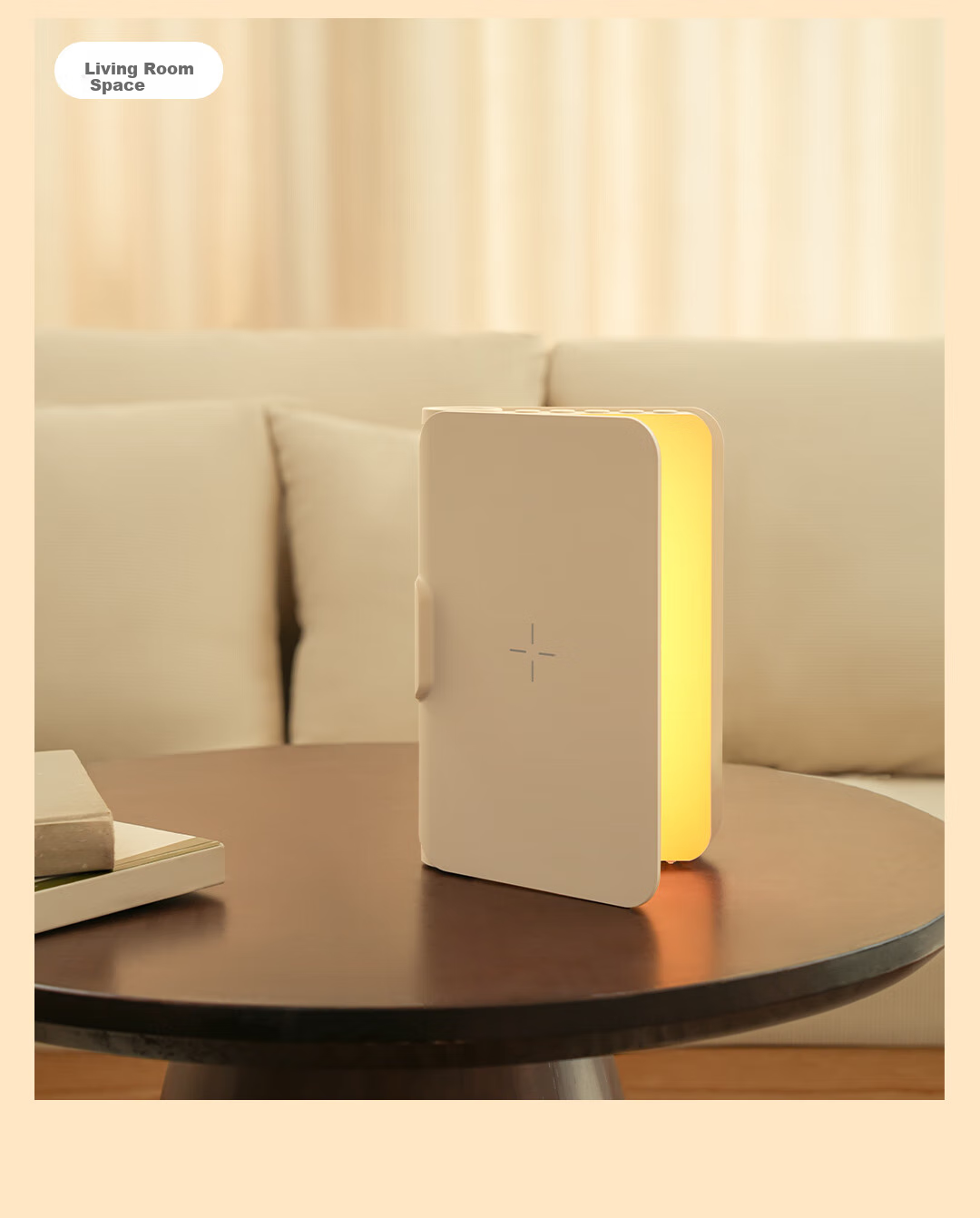 EZVALO Sleep Reading Lamp with Bluetooth Speaker, Bedside Night Light, Sleep Light, Alarm Clock, Wireless Charging, Practical Birthday And Mid-Autumn Festival Gift for Men And Wome 12