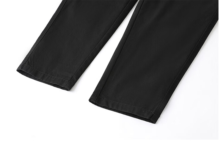 I'M DAVID Casual Pants for Men, Spring And Autumn Loose Straight-Leg Tapered Nine-Point Long Trousers, Men's New Retro Moisture-Wicking Versatile Pants 18
