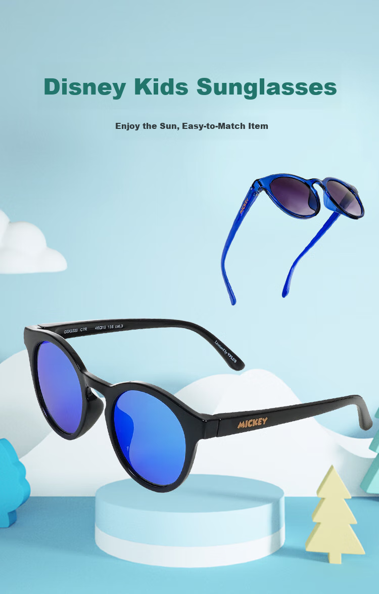 Disney Children's Sunglasses for Boys And Girls, Kids' UV Protection Sunglasses for Outdoor Travel, Sun Protection Eyewear, Children's Day Gift 1