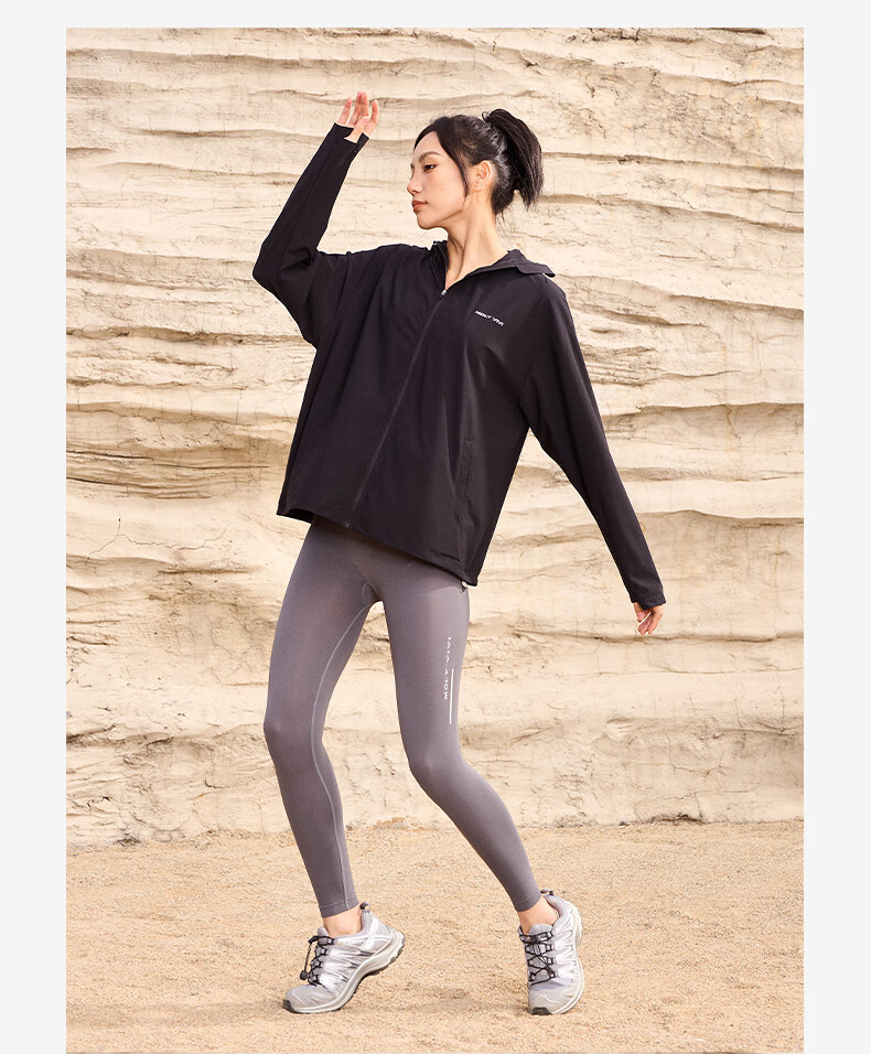 MOLY VIVI Women's Sun Protection Clothing, Summer Ice Silk Sun Protection Garment, UV-Resistant Outdoor Lightweight Couple Sunshade Jacket, Magic Vivy 26