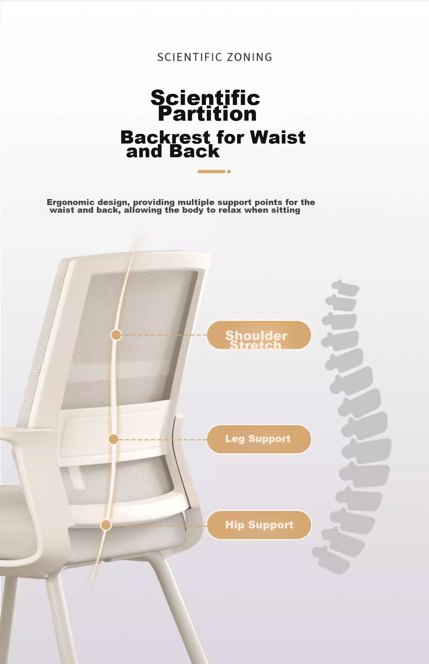 Yilinju Gaming Chair, Ergonomic Chair, Computer Chair, Office Chair, Executive Chair, Long-Sitting Chair with Backrest 7