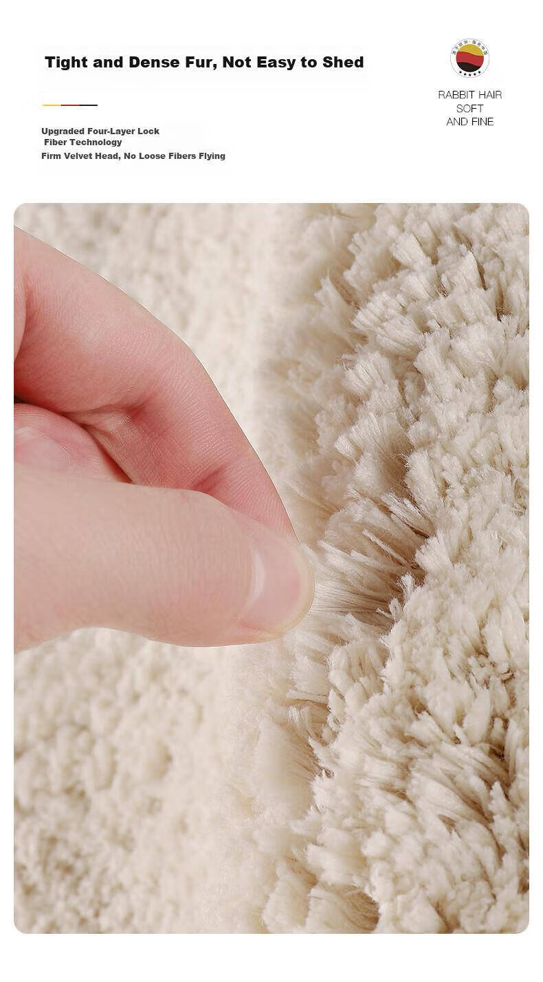 FARLEEHOMES Bathroom Mat, Absorbent Bath Mat, Toilet Entrance Foot Mat, Bedroom Living Room Carpet, Hotel Floor Towel 5