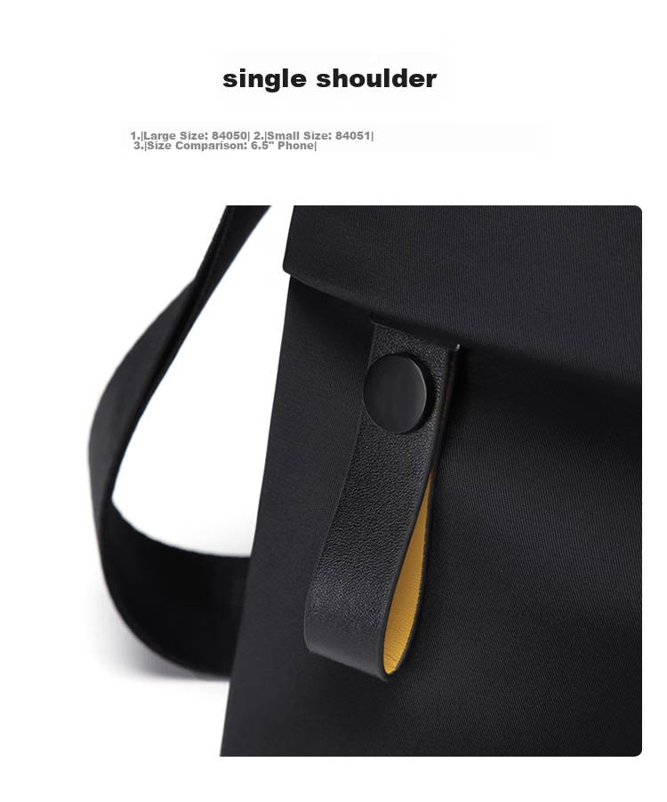 GOLF Shoulder Bag for Men, Casual Crossbody Bag, Phone And IPad Bag, Water-Resistant Commuter Sports Messenger Bag, Gift for Boyfriend 13