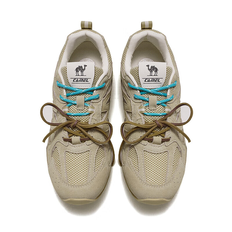 CAMEL Women's Thin-Soled Shoes, Retro Casual Sports Wear-Resistant Training Shoes K25B09L7031, Tranquil Green, Size 36