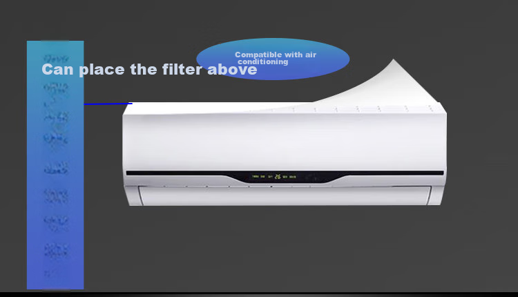Shuangwei Air Conditioner Filter, Air Static Cotton Filter, Air Filter Element, Air Filter 3-Meter Roll, Also Compatible with Xiaomi, Sharp And Other Purifiers, Can Be Cut to Any Size, One Roll Lasts A Year, K6 8