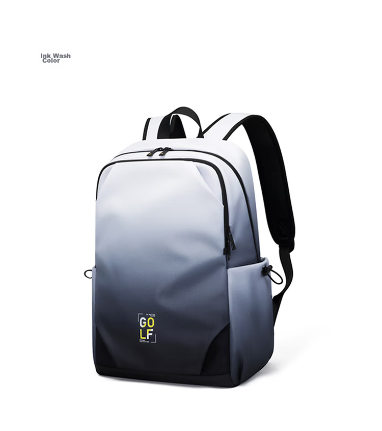 GOLF Backpack for Men And Women, Travel Laptop Bag, 15.6-Inch Computer Backpack for Students, Gradient Cycling Sports Backpack 18