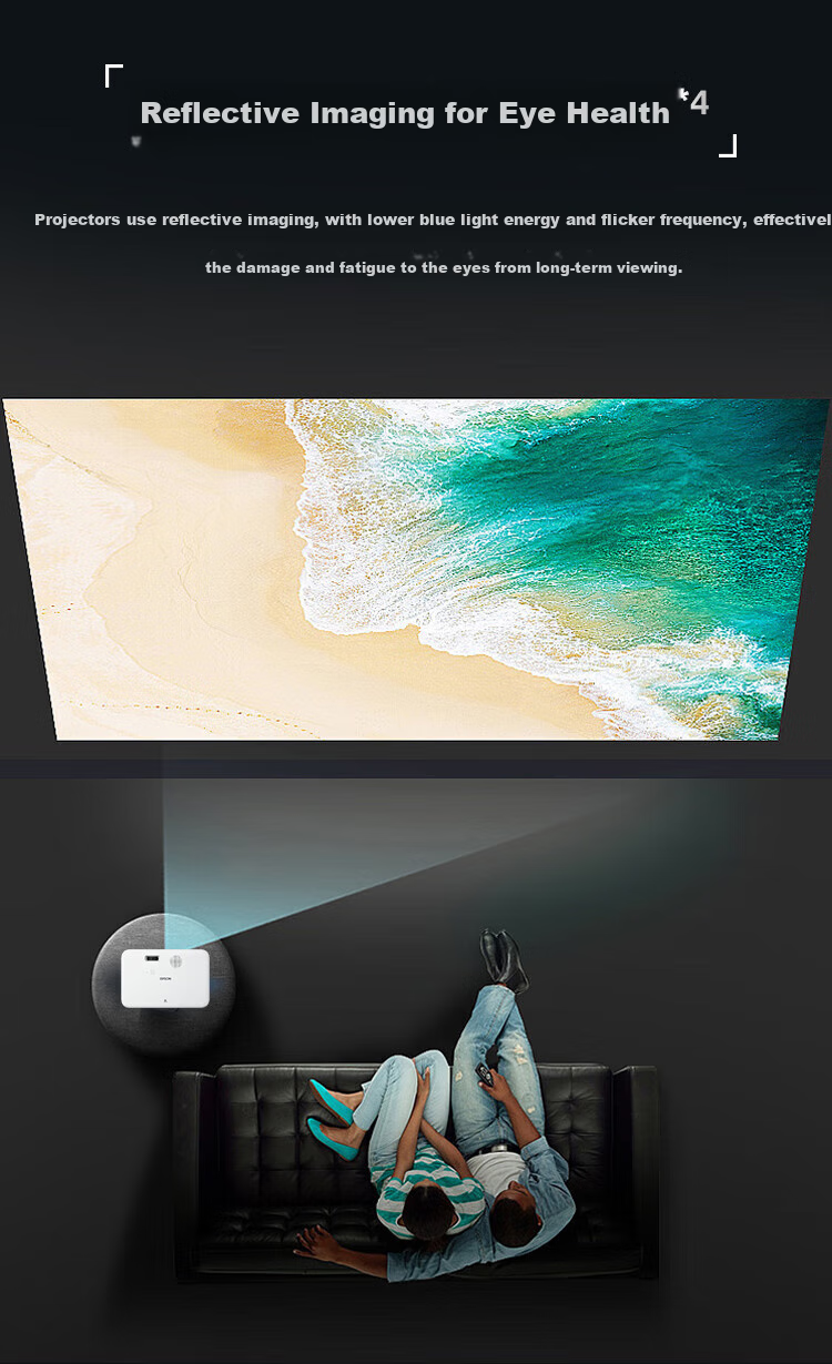 Epson CO-W01 Office Projector Home And Commercial Projector Recommended for Online Classes Portable Smart Theater (3000 Lumens High Definition Two-Year Warranty) 7