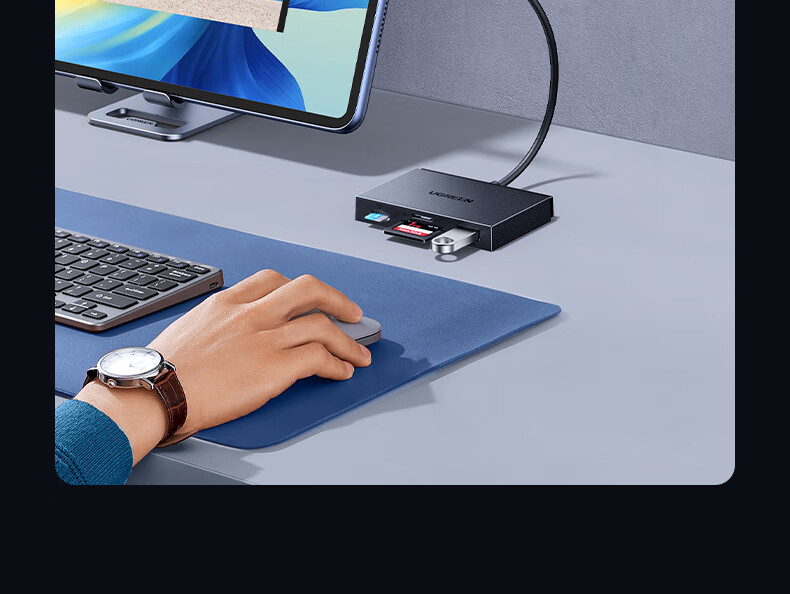 UGREEN Compatible with Huawei NM Storage Memory Card/SD/TF Card, USB/Type-C3.0 Card Reader, Supports Phones/computers/Apple 17/16/iPads Tablets/External Flash Drive Expansio 9
