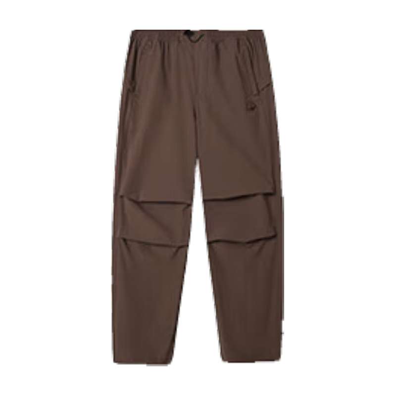 CAMEL [Paratrooper Pants] Quick-Dry Cargo Pants for Women, Loose Wide-Leg Trousers, Outdoor Hiking Climbing Long Pants, Parachute Pants 9196