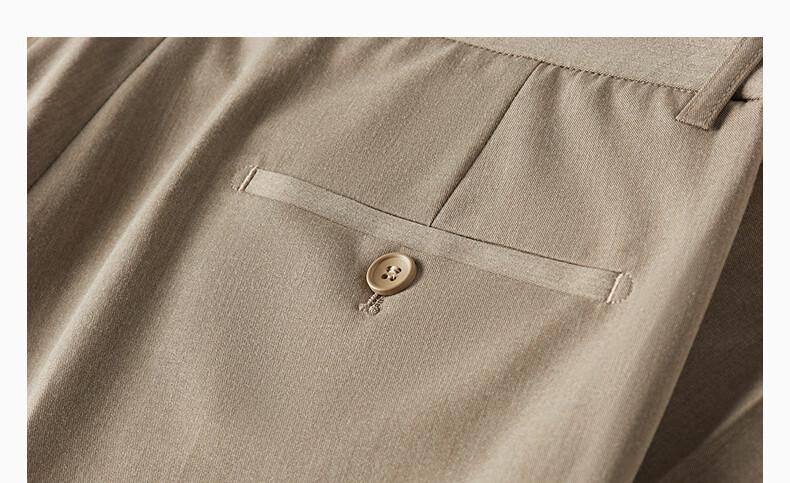 Hodo Men's Dress Pants, Level 3.5, Wrinkle-Free, Machine Washable, Brand-Name, Pleated, Stretchy Dress Pants 25