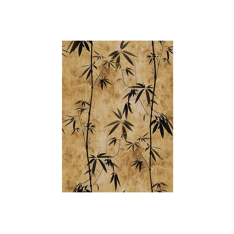 Jifudifu Chinese Style Study Tea Room Wallpaper Waterproof Self-Adhesive Renovation Cover Sticker