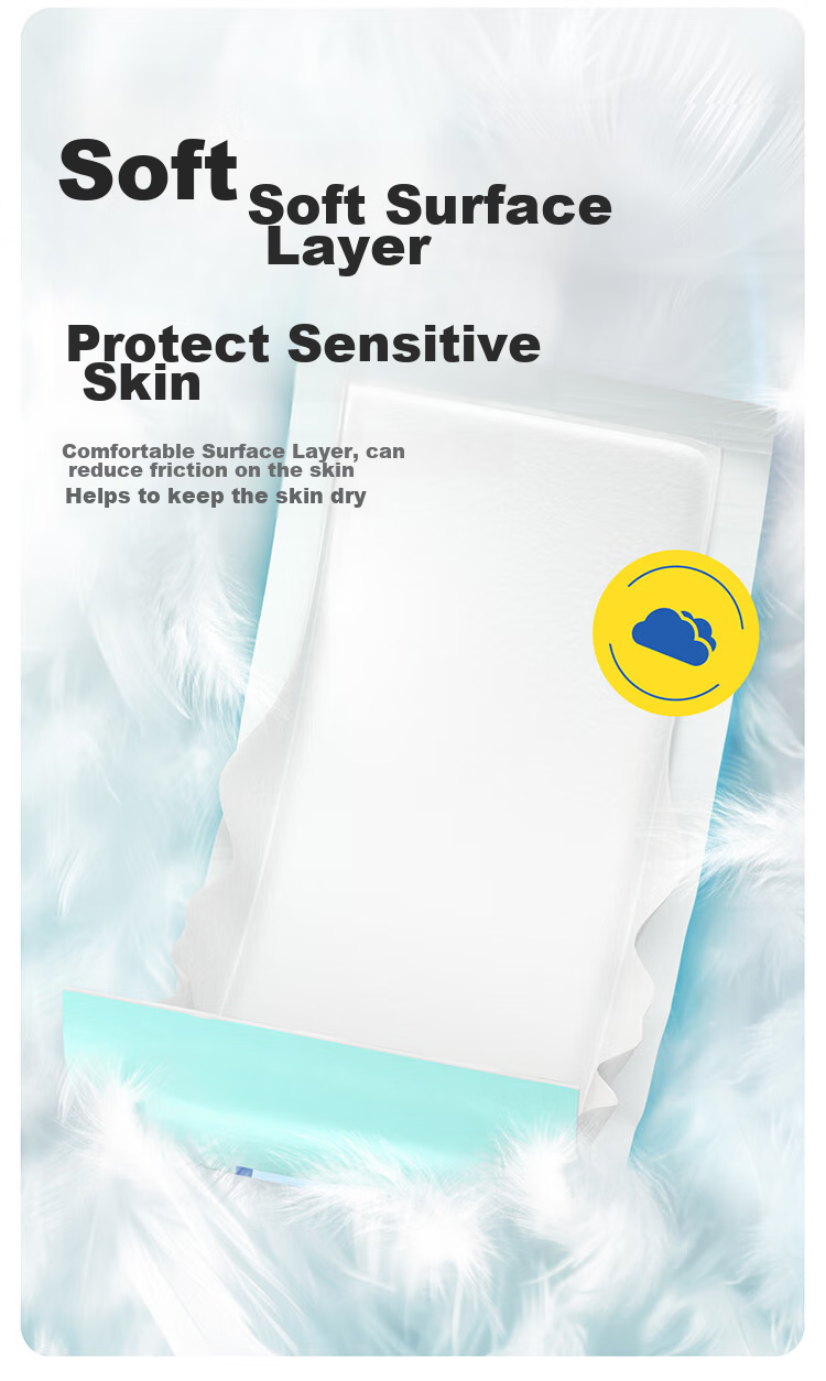 ACTY Comfortable Adult Diapers, 30 Pieces (48*20cm), High Polymer Odor-Resistant, Leak-Proof Incontinence Pads for Elderly And Postpartum Wome 2