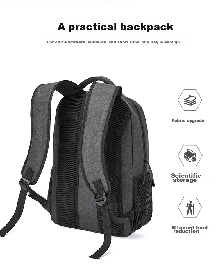 BOSTANTEN Men's Backpack, High School And College Student Bookbag, Trendy Backpack, Large Capacity Laptop Bag for Men And Wome 3