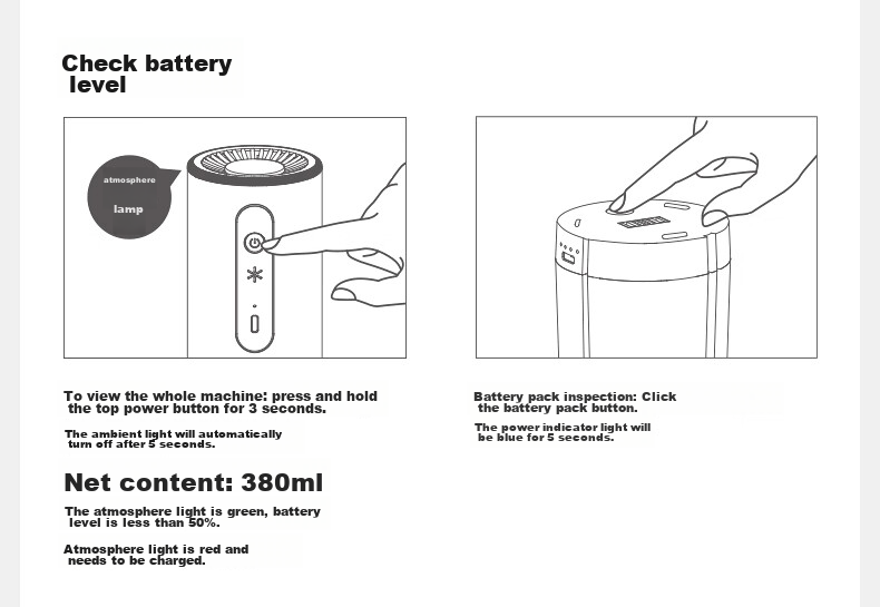 DGQ Car Air Purifier, New Car Formaldehyde And Odor Removal, Car Deodorizer, In-Car Smoke Eliminator, Smart Ozone Control C1 48