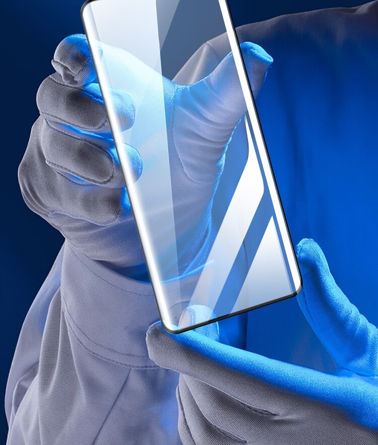 ESCASE [2-Pack Premium] Honor 90 Tempered Glass Screen Protector Honor 90 Curved Full Coverage HD Anti-Scratch Anti-Fingerprint Film 5