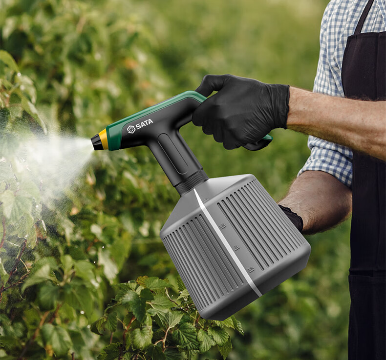 SATA Electric Watering Sprayer Rechargeable Spray Bottle for Home Gardening Flower Watering Disinfection D05606 4