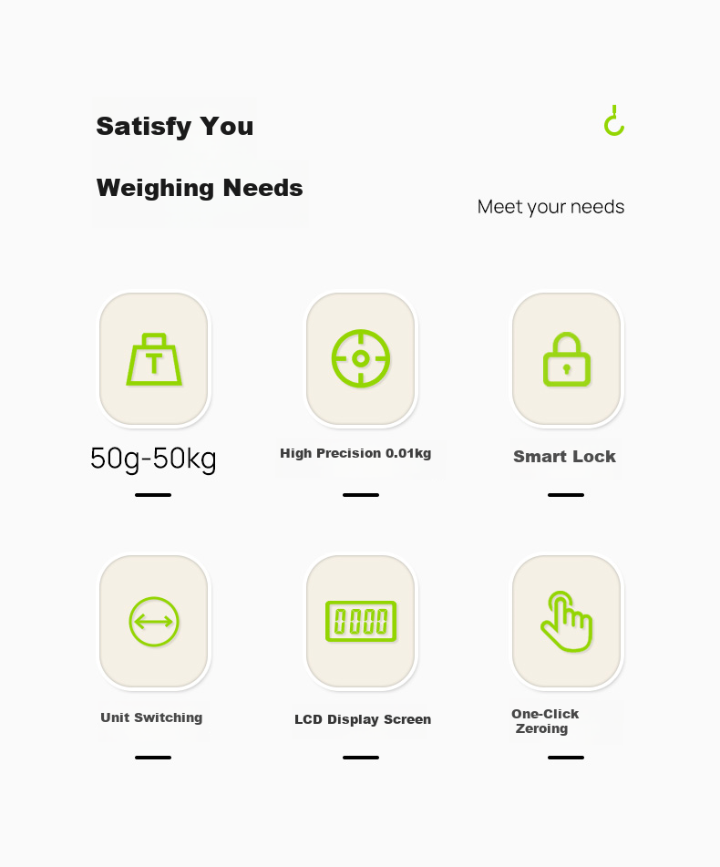 Meilen Handheld Scale, Electronic Scale, Portable High-Precision Weighing Scale, Mini Hanging Scale, Spring Scale, Luggage And Express Delivery Scale 8