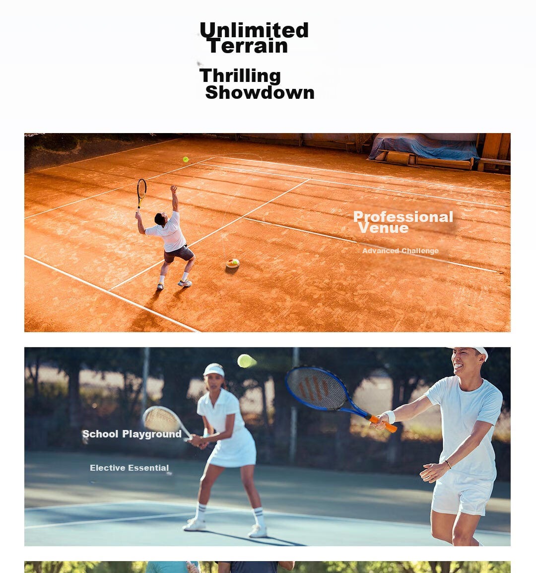 FEIERDUN FED Tennis Racket, Tennis Training Device, Stringed Rebound Ball, for Single Beginners, College Students, Children, Double Professional Set 5
