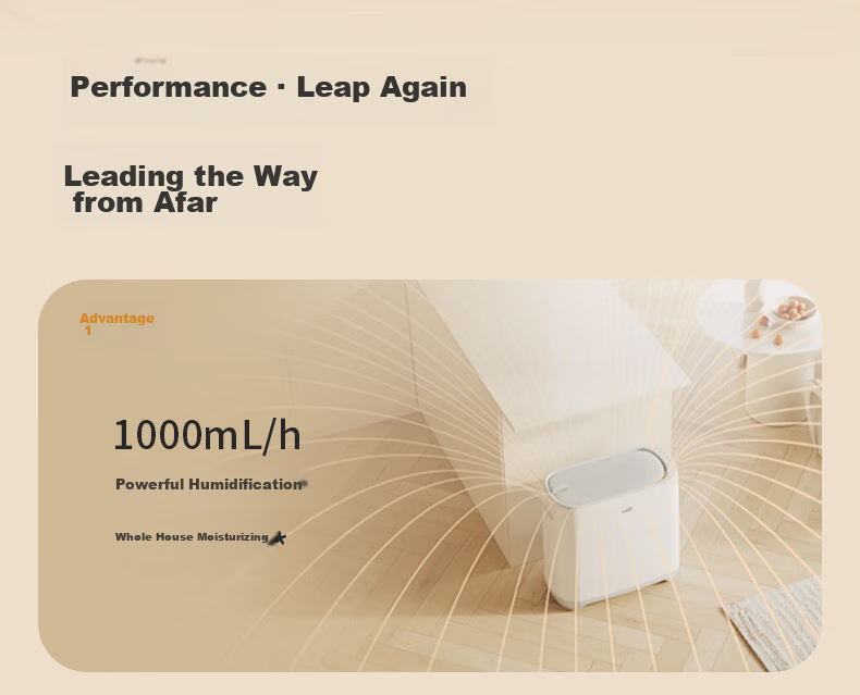 KEHEAL Mist-Free Humidifier And Purifier All-In Machine for Bedroom, Home Living Room, Office, Floor-Standing Large Capacity 1000mL/h Air Conditioner Humidifier for Mother And Baby W2-L 4