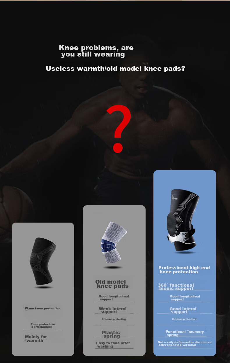 Bestray Professional Sports Knee Brace Basketball Meniscus Protector for Men's Running And Fitness Protectio 3