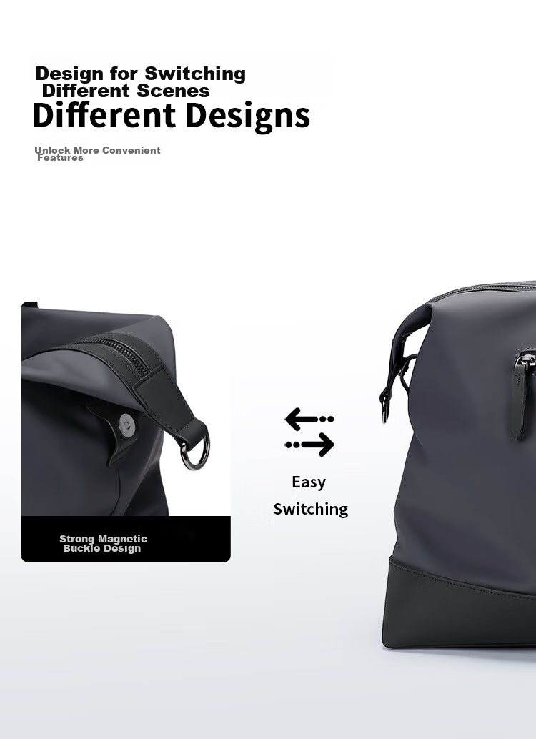 GOLF Large Capacity Travel Bag, Casual Sports Fitness Bag, Men's Handheld And Shoulder Luggage Bag, Short-Trip Business Trip Bag, Travel Bag 9