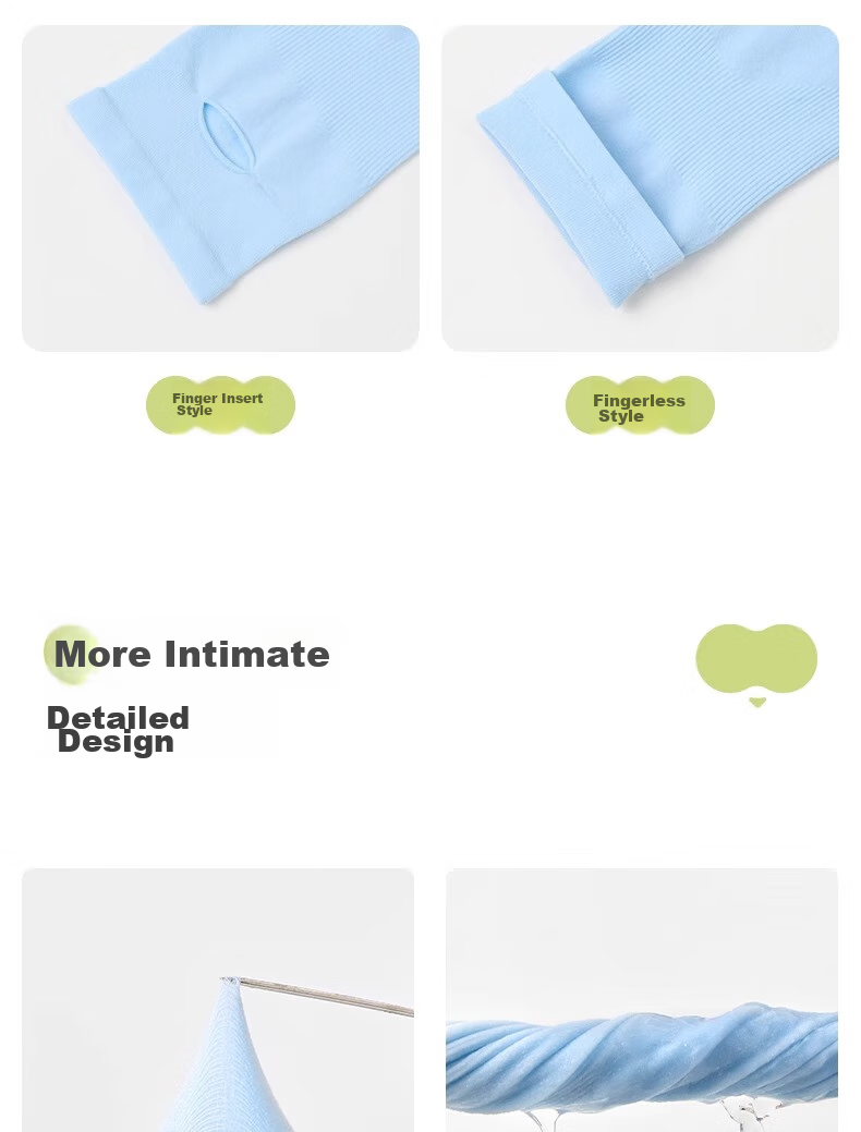 Niduoxiong Children's Ice Sleeves, Sun Protection Baby Arm Covers, Boys And Girls Summer UV-Resistant Sleeve Protectors, Breathable Arm Guards 8