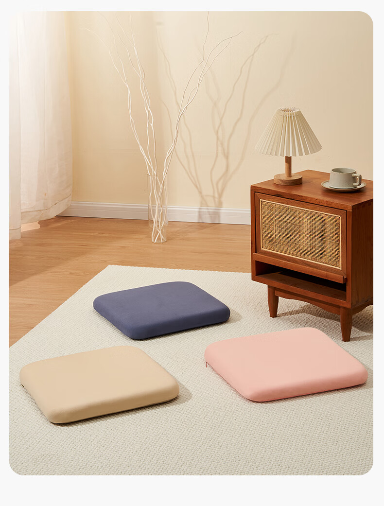 Youtengyouju YOTOK (Japan) Genuine Memory Foam Seat Cushion, Butt Pad, Chair Cushion, Office Long-Sitting Floor Stool Seat Pad 1