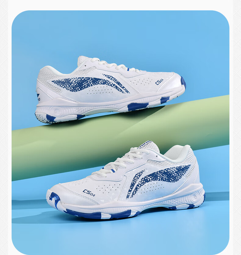 Li-Ning Badminton Shoes for Men And Women, Professional Sports Footwear, Non-Slip, Shock-Absorbing, Breathable, Comfortable, Quick Start, Size 38 16