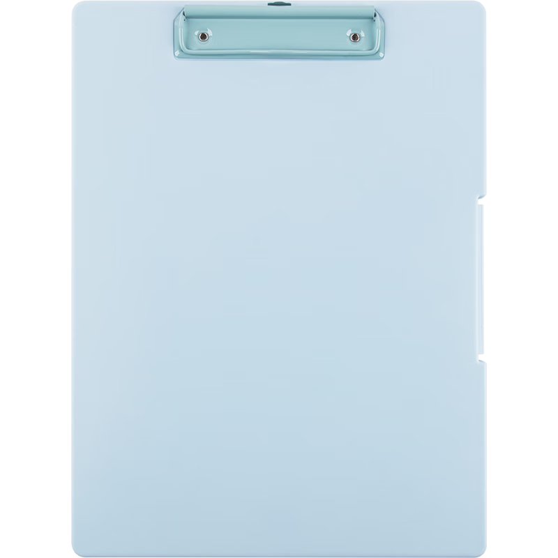 GuangBo A4 Multifunctional Storage Writing Board Clip, PET Material Waterproof File Folder Menu Holder, Large Capacity Storage Metal Clamp Writing Pad, Office Student Supplies with Hooks