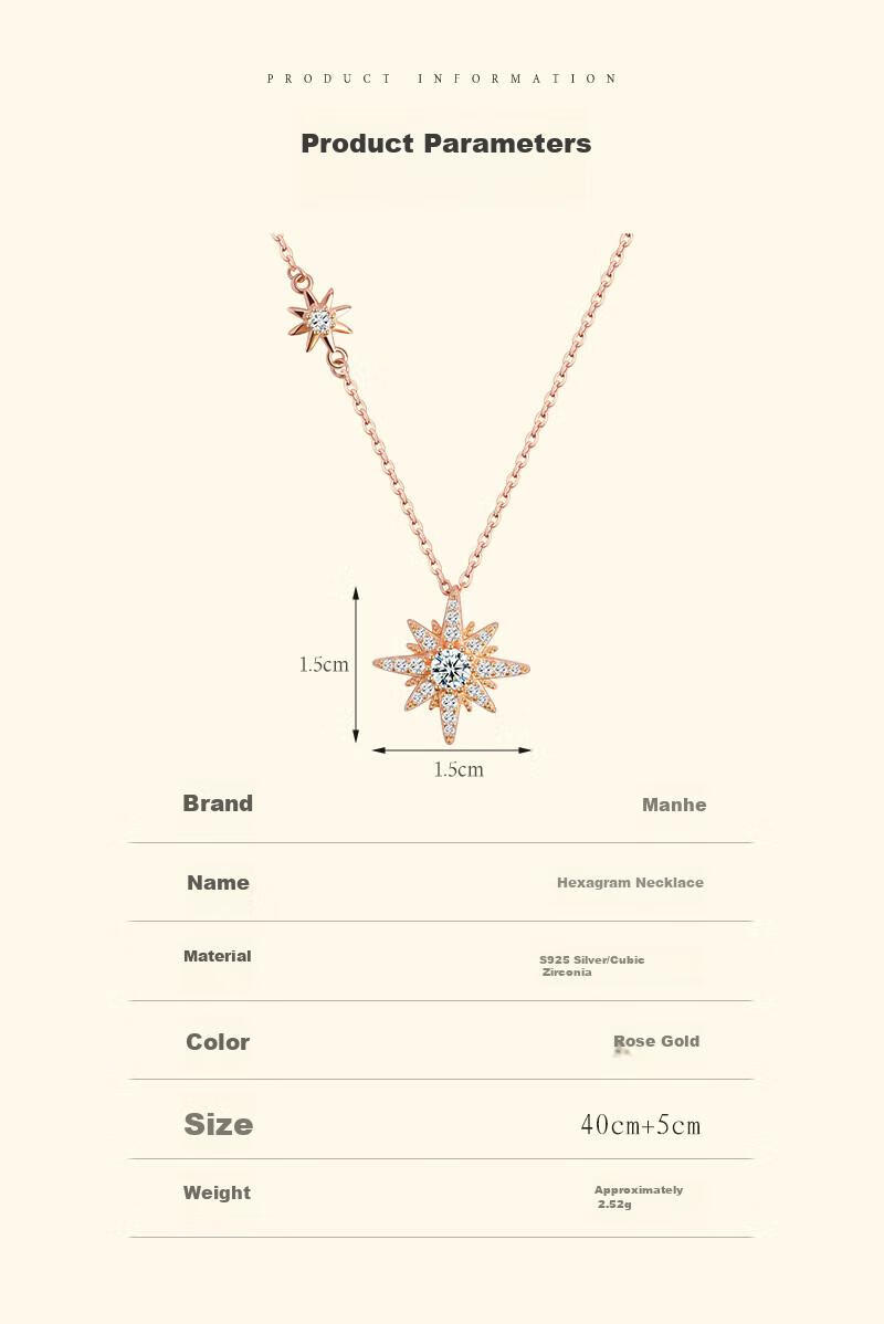 MANHE S925 Silver Necklace for Women, 2026 New Style Pendant Jewelry, Practical Birthday Gift for Wife Or Girlfriend 8