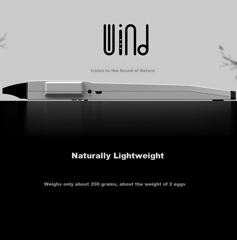 Midiplus Meipai Wandie 2nd Generation Electronic Wind Instrument Black Recorder Saxophone for Elderly Dad Beginners Domestic Musical Instrument 7