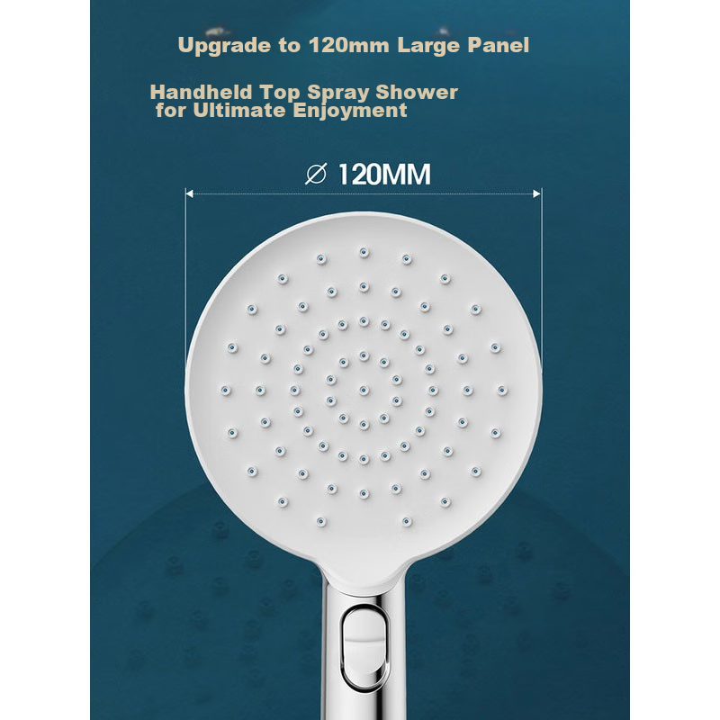 ARROW Self-Cleaning Pressure-Boosting Handheld Shower Head AE5893CP