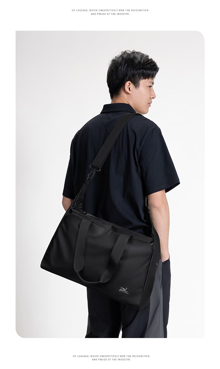 POLO Travel Bag for Men, Business Briefcase, Sports Gym Swimming Storage Bag, Wet And Dry Separation Large Capacity Luggage Bag 12