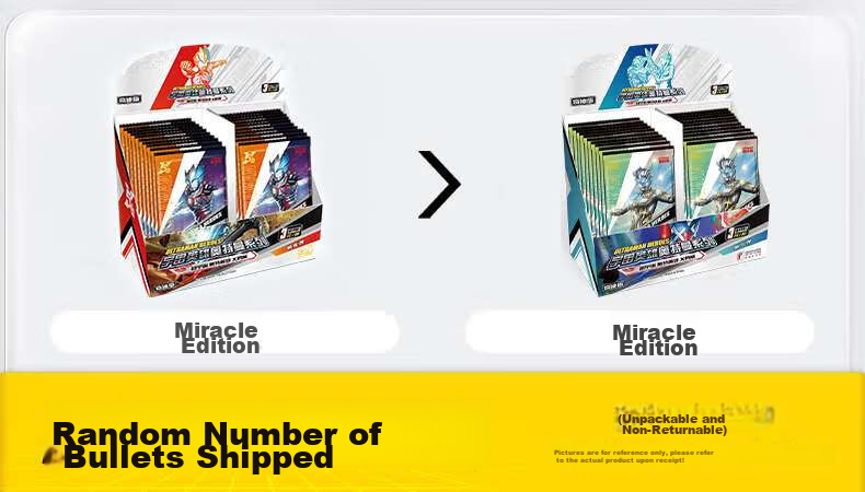 Kayou Ultraman Card Miracle Edition, Official Card Pack, Toy Collection Cards, Birthday Gift 1