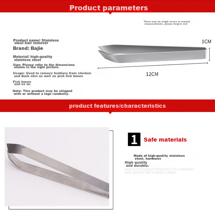 BJ Stainless Steel Oyster Knife, Oyster Opener Tool for Home Use, Commercial Shellfish Opener, Professional Shucking Instrument 5