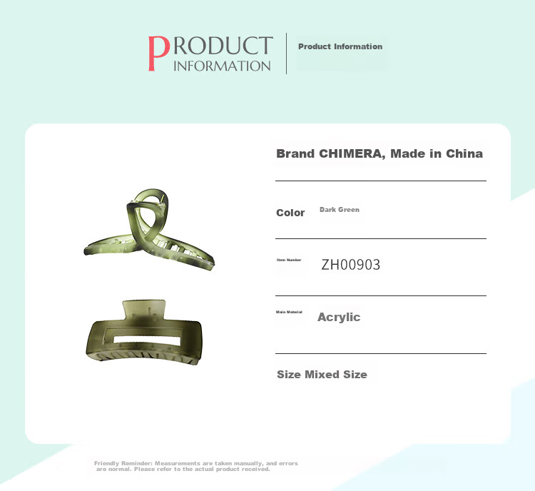 CHIMERA 2-Piece Shower Hair Clip, Elegant Shark-Shaped Hair Claw for Back of Head, Hair Barrette, Hair Accessory for Wome 9